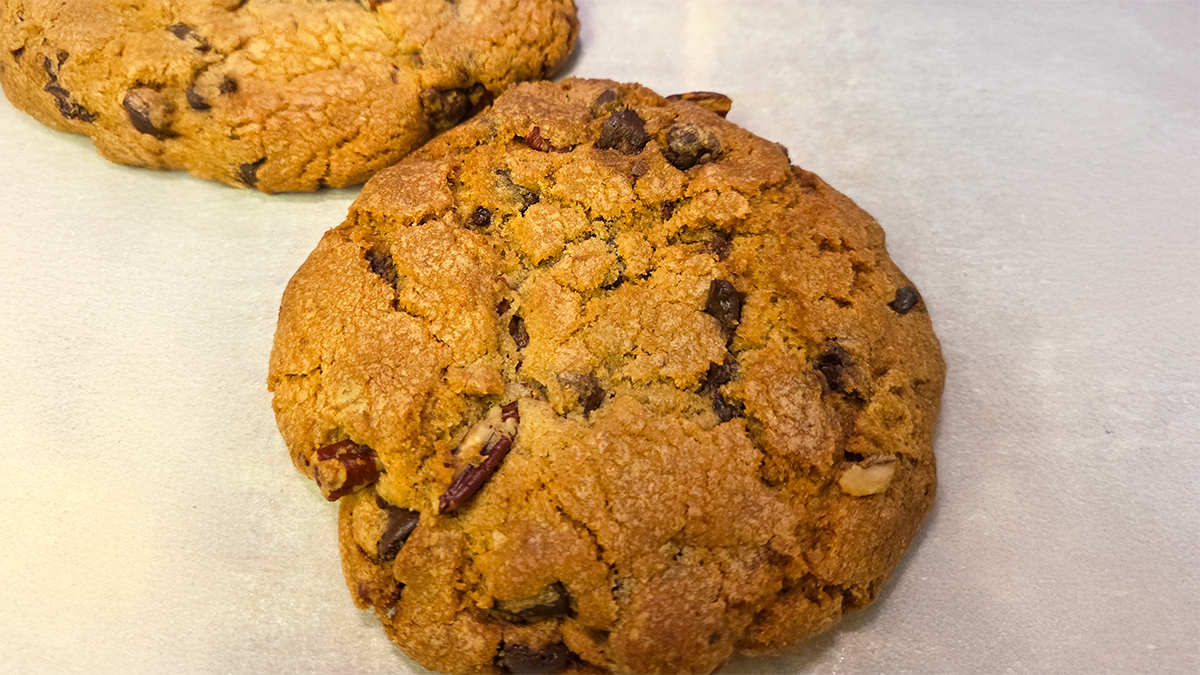 Browned Butter Chocolate Chip & Pecan cookies