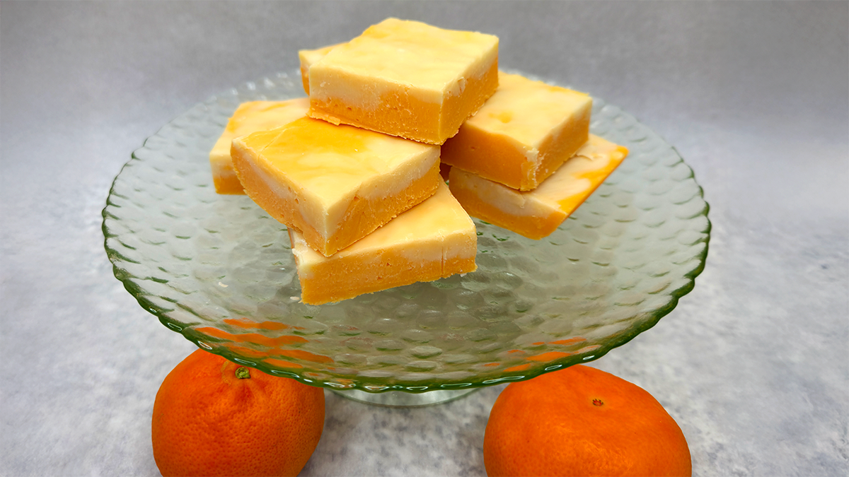 Orange Creamsicle Fudge